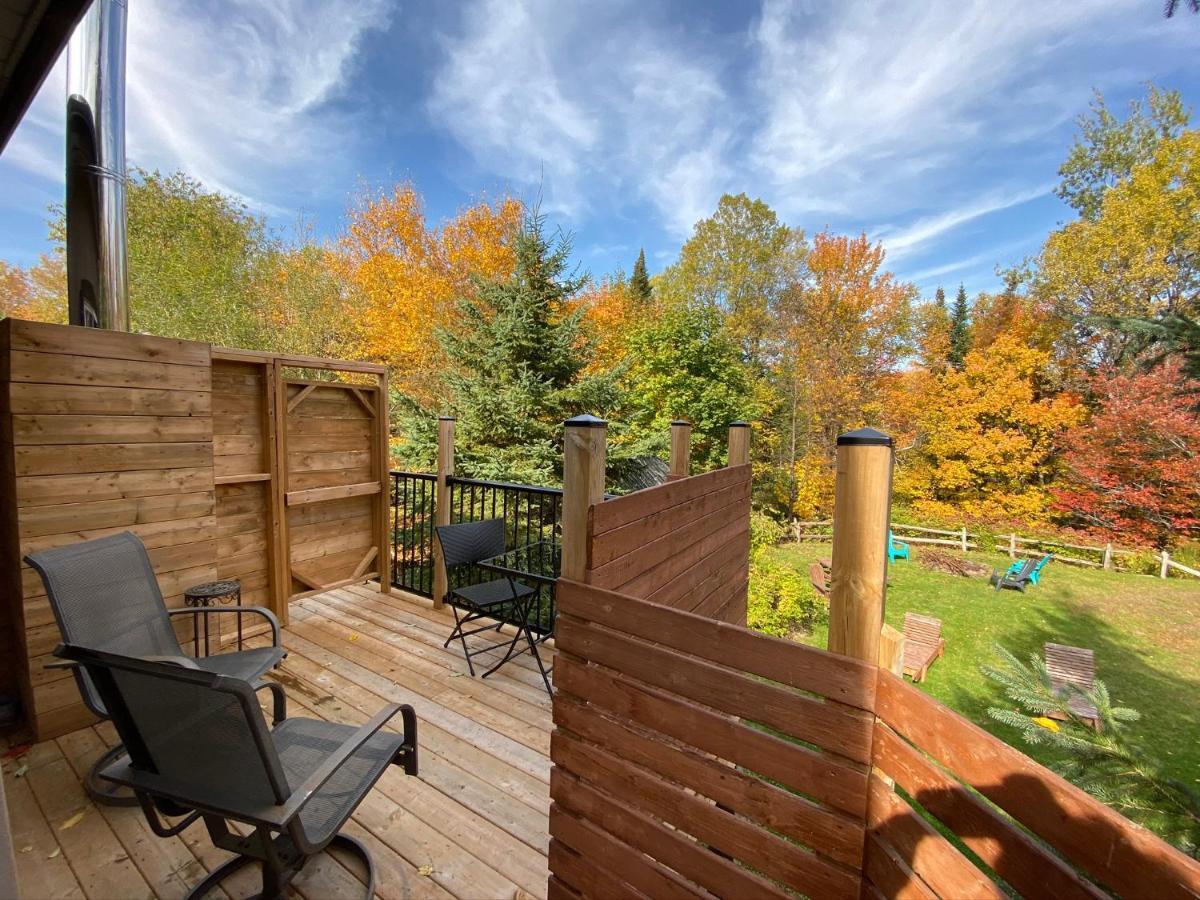 Chalets Et Studios Le Vent Du Nord Lac-Superieur Exteriér fotografie